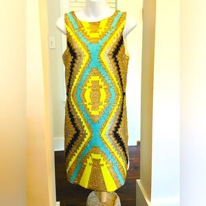 Beaded and sequined Harper mod dress- vintage very good condition